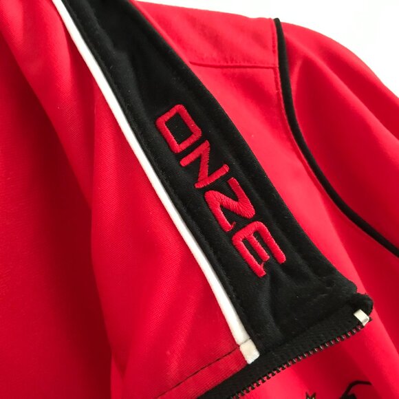 Onze Red Zip Athletic Jacket XL Football Soccer - Picture 3 of 10